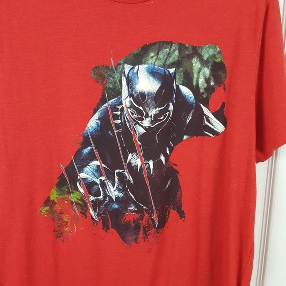 Black Panther Marvel Avenger Claw Graphic Shirt L - Picture 4 of 5